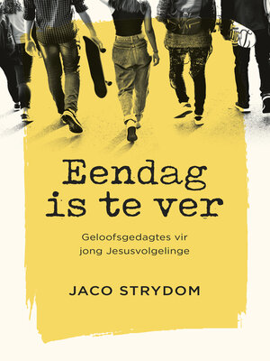 cover image of Eendag is te ver